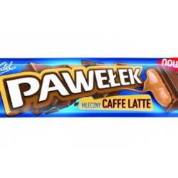 Barita de chocolate PAWELEK sabor cafe layt 45g x24 WEDEL