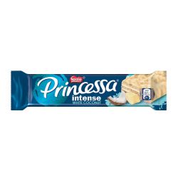 Barquillas"PRINCESSA" con crema de coco INTENSE WHITE COCONUT 30.5g x30 PRINCESSA