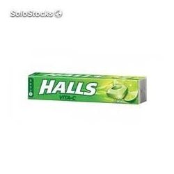 Goma HALLS con sabor de menta verde 25und x36.5g x24