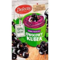 Kisiel OWOCOWY KUBEK sabor de casis 30g x30 DELECTA