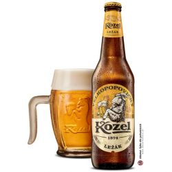 Cerveza "KOZEL" claro 4.0%alk. 20x0.5L