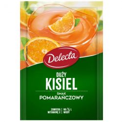 Kisiel sabor de naranja 58g x25 DELECTA