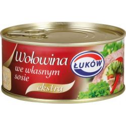 Carne de ternera en su salsa 300gr x12 LUKOW
