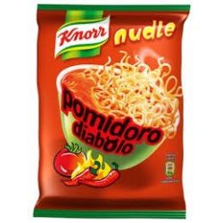 Sopa de tomate picante con macarones 63g x22 KNORR