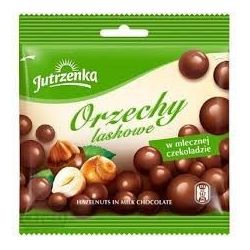 Candys de almendras en chocolate 80gr x20 JUTRZENKA