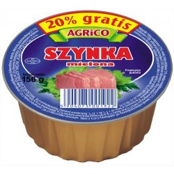 Conserva de carne"SZYNKA MIELONA" 156g x12 AGRICO