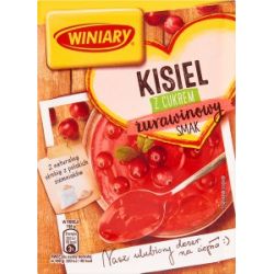 Kisiel con sabor de arandano rojo 77g x25 WINIARY