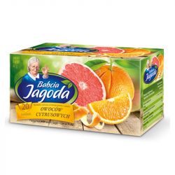 Te "BABCIA JAGODA" sabor de citrus 20x 2g x6 MOKATE